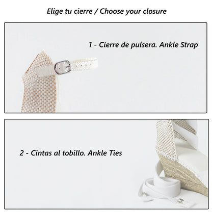 Cierre de pulsera y de cintas al tobillo, Laan Barcelona