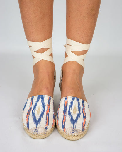 Alpargatas con tejido robes de llengues